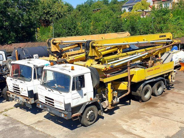 Schwing 25m BPL 601 +6x6 Tatra 815 (DOCS/KFZ MACHINE +1 no docs/kein kfz - Bomba de hormigón: foto 1 Schwing 25m BPL 601 +6x6 Tatra 815 (DOCS/KFZ MACHINE +1 no docs/kein kfz - Bomba de hormigón: foto 1