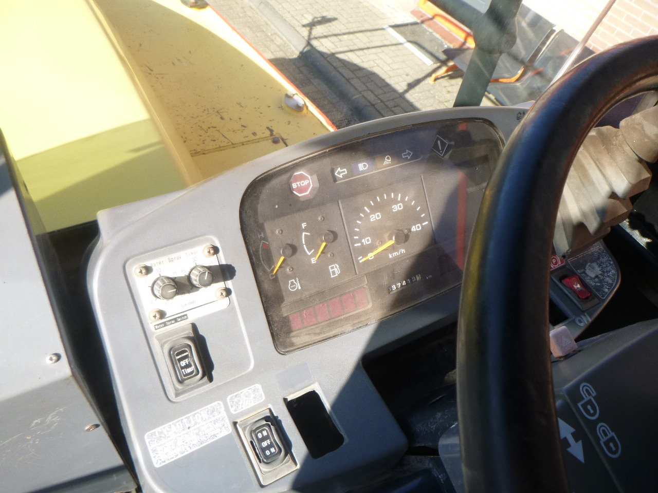 Rodillo de neumáticos DYNAPAC CP215(HITACHI): foto 18