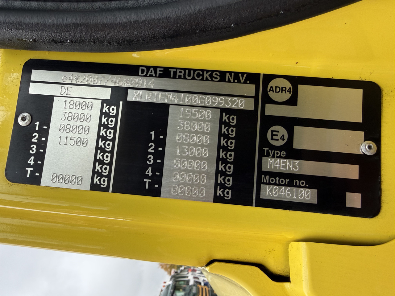 Daf CF 370 4X2 - Cabeza tractora: foto 5 Daf CF 370 4X2 - Cabeza tractora: foto 5