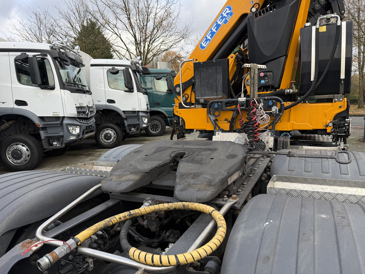 Scania G480 6X4 Kran Effer 255 6S bis 20.5 Meter - Cabeza tractora: foto 2 Scania G480 6X4 Kran Effer 255 6S bis 20.5 Meter - Cabeza tractora: foto 2