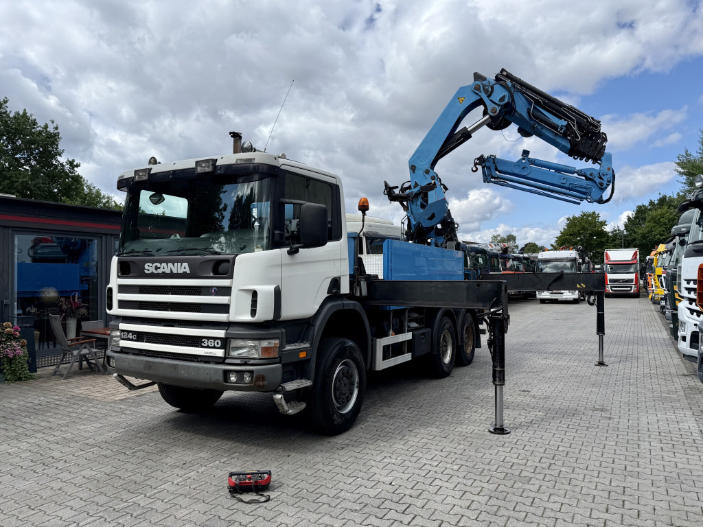 Leasing de Scania P124 360 6X6 Palfinger 48000 bis 32 Meter Scania P124 360 6X6 Palfinger 48000 bis 32 Meter: foto 14