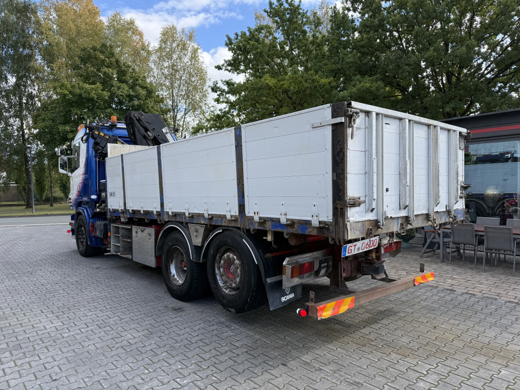Camión volquete, Camión grúa Scania R380 6X2*4 Kipper mit Kran HIAB 220: foto 15