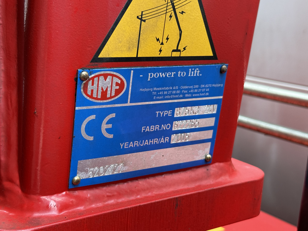 Camión caja abierta, Camión grúa Volvo FL250.16 HMF 875 K3: foto 7