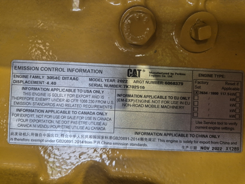 Caterpillar 3054C DITAAC Engine + Radiator - Motor para Maquinaria industrial: foto 2 Caterpillar 3054C DITAAC Engine + Radiator - Motor para Maquinaria industrial: foto 2