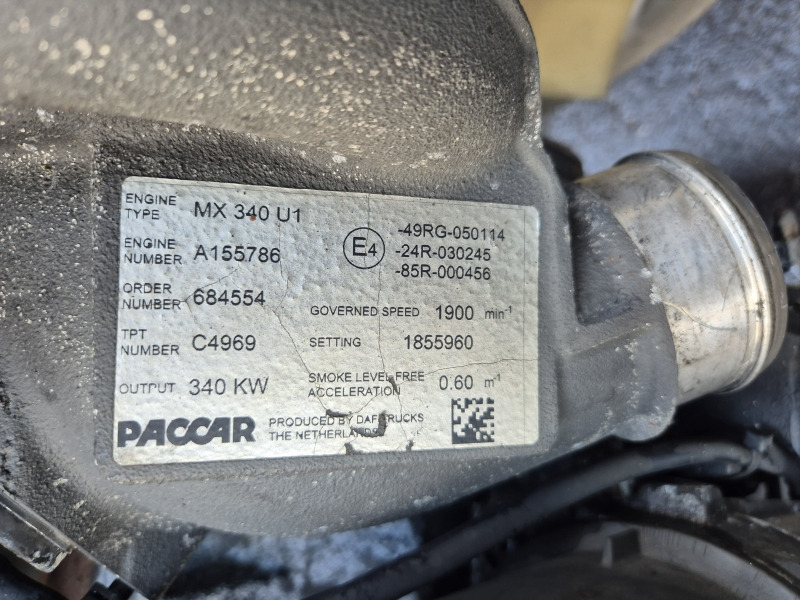 DAF MX340U1 Engine (Truck) - Motor para Camión: foto 2 DAF MX340U1 Engine (Truck) - Motor para Camión: foto 2