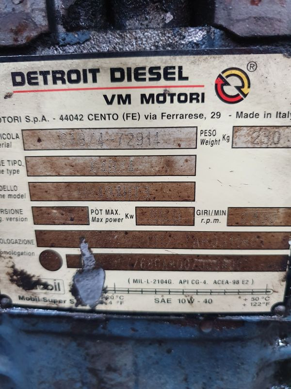 Detroit Diesel 64B/4 - Motor para Maquinaria de construcción: foto 1 Detroit Diesel 64B/4 - Motor para Maquinaria de construcción: foto 1