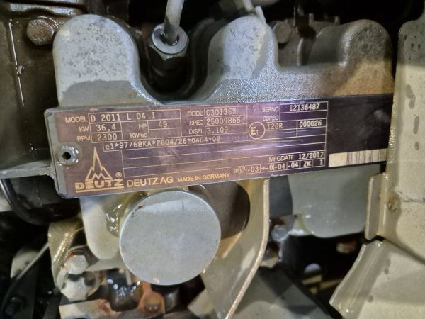 Deutz D2011 L04 I Engine  (Industrial) - Motor para Maquinaria industrial: foto 2 Deutz D2011 L04 I Engine  (Industrial) - Motor para Maquinaria industrial: foto 2