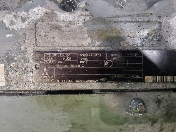 Deutz TCD 2013 L06 2V Engine (Industrial) - Motor para Maquinaria industrial: foto 2 Deutz TCD 2013 L06 2V Engine (Industrial) - Motor para Maquinaria industrial: foto 2