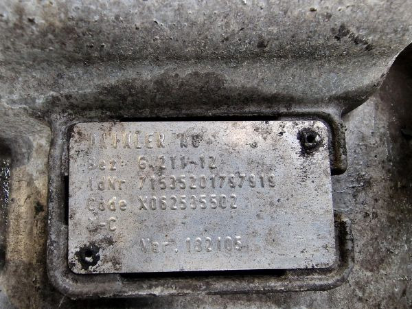 Mercedes Benz G211-12 Gearbox - Caja de cambios: foto 2 Mercedes Benz G211-12 Gearbox - Caja de cambios: foto 2