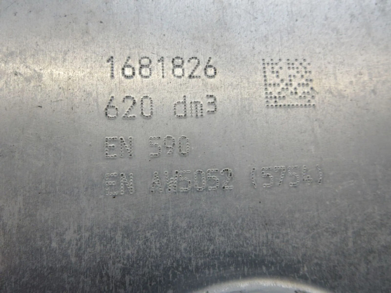 DAF 1681826 DIESEL TANK 620 LITER DAF CF XF EURO 6 - Depósito de combustible para Camión: foto 5 DAF 1681826 DIESEL TANK 620 LITER DAF CF XF EURO 6 - Depósito de combustible para Camión: foto 5