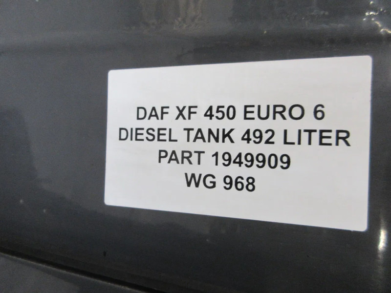 DAF 1949909 DIESELTANK 492 LITER DAF XF 450 EURO 6 MODEL 2021 - Depósito de combustible para Camión: foto 5 DAF 1949909 DIESELTANK 492 LITER DAF XF 450 EURO 6 MODEL 2021 - Depósito de combustible para Camión: foto 5
