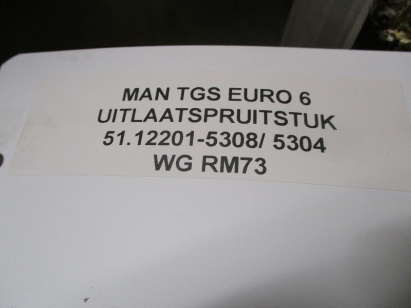 MAN TGS 51.12201-5308 / 5304 UITLAATSPRUITSTUK EURO 6 - Colector de escape para Camión: foto 2 MAN TGS 51.12201-5308 / 5304 UITLAATSPRUITSTUK EURO 6 - Colector de escape para Camión: foto 2