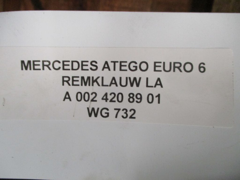 Mercedes-Benz ATEGO A 002 420 89 01// 16 01 REMKLAUW EURO 6 VOOR EN ACHTER - Pinza de freno para Camión: foto 5 Mercedes-Benz ATEGO A 002 420 89 01// 16 01 REMKLAUW EURO 6 VOOR EN ACHTER - Pinza de freno para Camión: foto 5