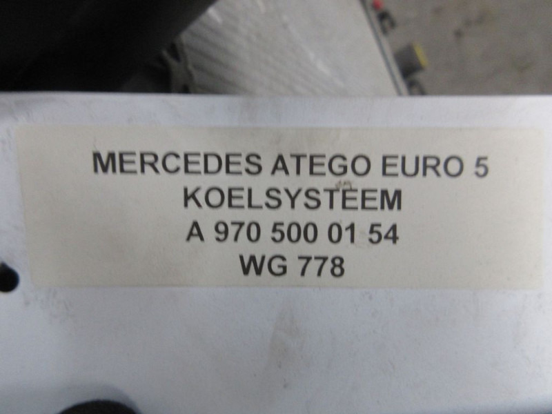 Mercedes-Benz ATEGO A 970 500 01 54 KOELSYSTEEM EURO 5 - Radiador para Camión: foto 5 Mercedes-Benz ATEGO A 970 500 01 54 KOELSYSTEEM EURO 5 - Radiador para Camión: foto 5