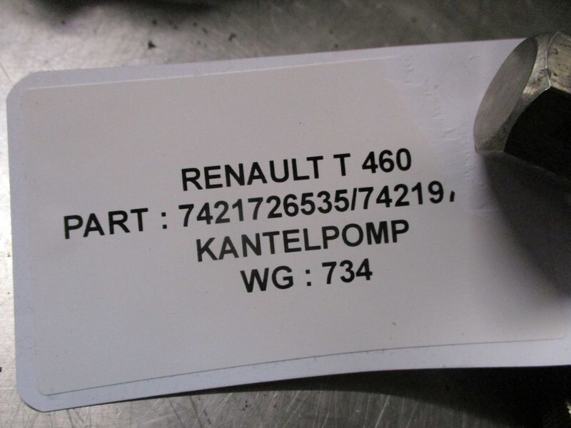 Renault 7421726535 Kantel Pomp - Hidráulica para Camión: foto 3 Renault 7421726535 Kantel Pomp - Hidráulica para Camión: foto 3