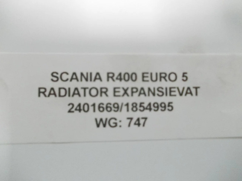 Scania R400 2401669/1854995 RADIATOR EXPANSIEVAT EURO 5 - Depósito de expansión para Camión: foto 5 Scania R400 2401669/1854995 RADIATOR EXPANSIEVAT EURO 5 - Depósito de expansión para Camión: foto 5