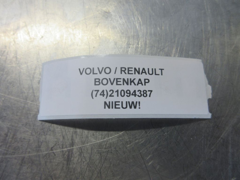 Volvo / RENAULT 21094387 / 7421094387 BOVENKAP EURO 6 NIEUW!! - Carrocería y exterior para Camión: foto 2 Volvo / RENAULT 21094387 / 7421094387 BOVENKAP EURO 6 NIEUW!! - Carrocería y exterior para Camión: foto 2