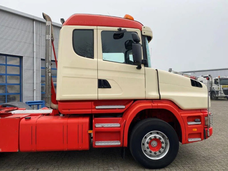Cabeza tractora Scania T144-460 / HYDRAULICS / RETARDER / BIG AXLE / FULL STEEL / BELGIUM TRUCK / VERY NICE STATE / ONLY 449974-KM / 6X4 / EURO2 / 2001: foto 12