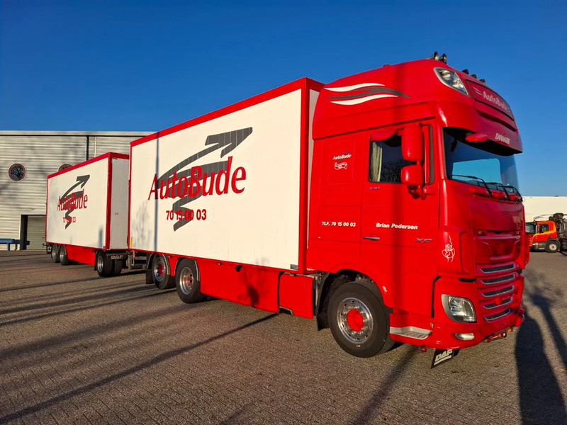 DAF XF106-530 / DEB / COMPLETE COMBI / SIDE DOORS / 2XPLATFORM 2500KG / ONLY:773032 KM / LWDS / LEATHER / EURO-6 / 2017 - Camión caja cerrada: foto 3 DAF XF106-530 / DEB / COMPLETE COMBI / SIDE DOORS / 2XPLATFORM 2500KG / ONLY:773032 KM / LWDS / LEATHER / EURO-6 / 2017 - Camión caja cerrada: foto 3