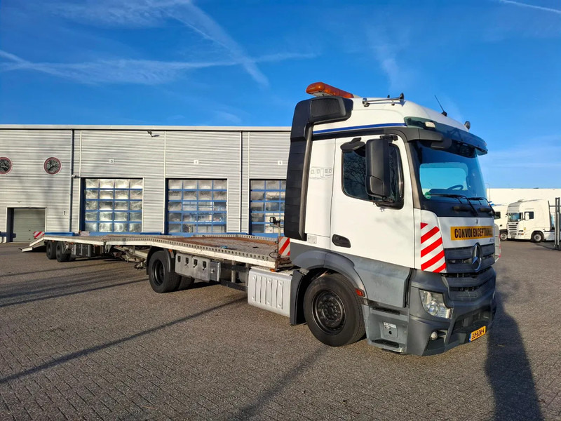 Mercedes-Benz Actros 1842 / NL TRUCK / CAR CARRIER COMBINATION / 1XWINCH / FRANZ MERSCH / GALVANIZED / SMART TACHO / AUTOMATIC / EURO-5 / 2012 - Camión portavehículos: foto 2 Mercedes-Benz Actros 1842 / NL TRUCK / CAR CARRIER COMBINATION / 1XWINCH / FRANZ MERSCH / GALVANIZED / SMART TACHO / AUTOMATIC / EURO-5 / 2012 - Camión portavehículos: foto 2