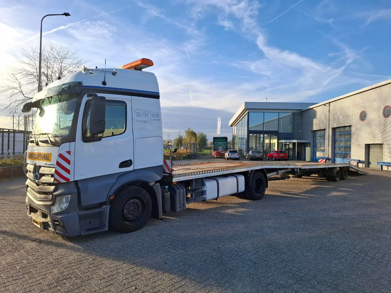 Mercedes-Benz Actros 1842 / NL TRUCK / CAR CARRIER COMBINATION / 1XWINCH / FRANZ MERSCH / GALVANIZED / SMART TACHO / AUTOMATIC / EURO-5 / 2012 - Camión portavehículos: foto 1 Mercedes-Benz Actros 1842 / NL TRUCK / CAR CARRIER COMBINATION / 1XWINCH / FRANZ MERSCH / GALVANIZED / SMART TACHO / AUTOMATIC / EURO-5 / 2012 - Camión portavehículos: foto 1