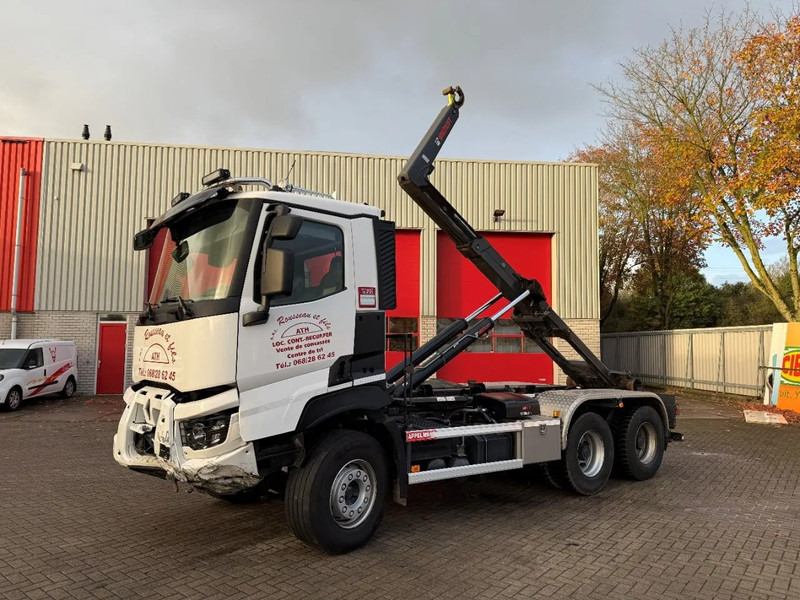 Renault C480 / ENGINE RUNNING / 6X4 / HIAB 21TON HOOKLIFT / ONLY:146334 KM / AUTOMATIC / EURO-6 / 2020 - Camión multibasculante: foto 1 Renault C480 / ENGINE RUNNING / 6X4 / HIAB 21TON HOOKLIFT / ONLY:146334 KM / AUTOMATIC / EURO-6 / 2020 - Camión multibasculante: foto 1