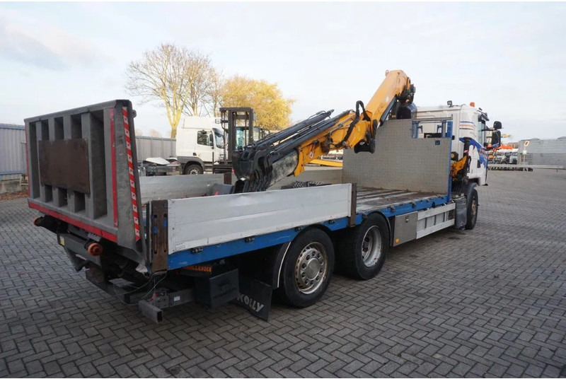 Camión grúa Scania G490 / ENGINE RUNNING / RETARDER / EFFER 255-5S CRANE REMOTE / PLATFORM / FULL-AIR / AUTOMATIC / EURO-6 / 2014: foto 8