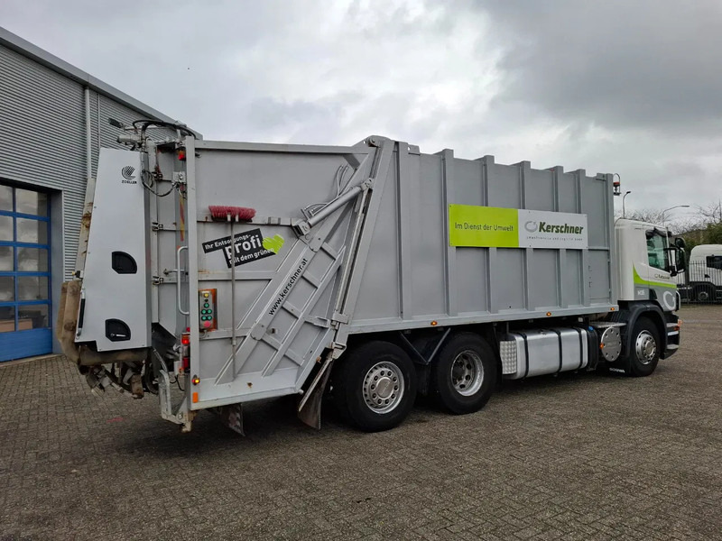 Camión de basura Scania P360 / RETARDER / ONLY:234640 KM / LENKACHSE / AIRCO / WORKING GARBAGE TRUCK / AUTOMATIC / EURO-5 / 2013: foto 8