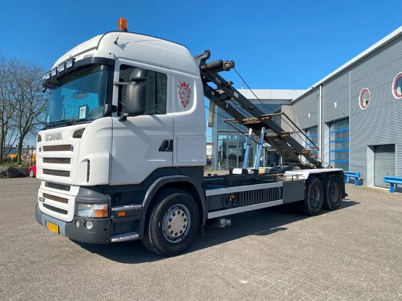 Scania R480 / RETARDER / NL TRUCK / TUV:12-02-2026 / NCH 24 TON CABLE / LIFT AXLE / NAVI / AUTOMATIC / EURO-5 / 2008 - Camión con equipo de cable: foto 1 Scania R480 / RETARDER / NL TRUCK / TUV:12-02-2026 / NCH 24 TON CABLE / LIFT AXLE / NAVI / AUTOMATIC / EURO-5 / 2008 - Camión con equipo de cable: foto 1