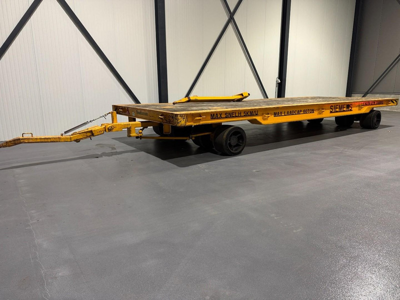 Buiscar Industrial Drawbar Trailer 60 Tons 4-8 - Remolque plataforma/ Caja abierta: foto 1 Buiscar Industrial Drawbar Trailer 60 Tons 4-8 - Remolque plataforma/ Caja abierta: foto 1