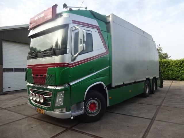 Volvo FH460 Loglift 125Z Crane Alu.Box ( Kran Kraan Grua ) - Camión grúa: foto 1 Volvo FH460 Loglift 125Z Crane Alu.Box ( Kran Kraan Grua ) - Camión grúa: foto 1