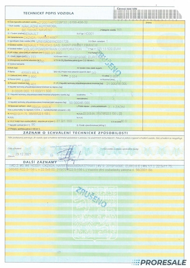 Cabeza tractora RENAULT T 520 HD001 EURO 6 + HYDRAULIKA: foto 13 Cabeza tractora RENAULT T 520 HD001 EURO 6 + HYDRAULIKA: foto 13