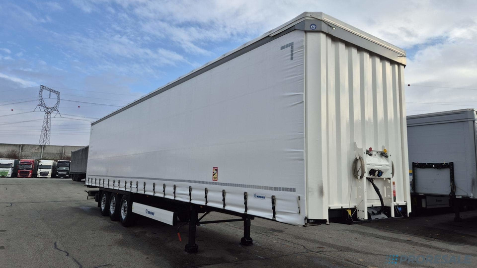 KRONE SD PROFI LINER - Semirremolque lona: foto 1 KRONE SD PROFI LINER - Semirremolque lona: foto 1