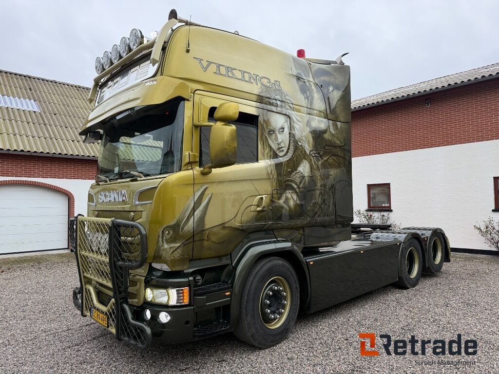 Showtrækker SCANIA R 580 - Cabeza tractora: foto 1 Showtrækker SCANIA R 580 - Cabeza tractora: foto 1