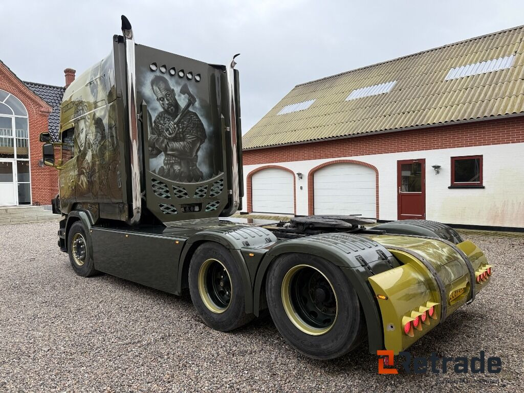Showtrækker SCANIA R 580 / tractor unit – custom airbrushed themed show truck - Cabeza tractora: foto 5 Showtrækker SCANIA R 580 / tractor unit – custom airbrushed themed show truck - Cabeza tractora: foto 5