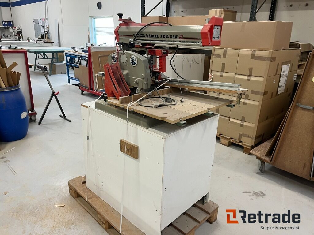 Industrimaskiner OMGA Radial Arm Sav RN 350 Ø 300 Afkorter sav - Maquinaria industrial: foto 3 Industrimaskiner OMGA Radial Arm Sav RN 350 Ø 300 Afkorter sav - Maquinaria industrial: foto 3