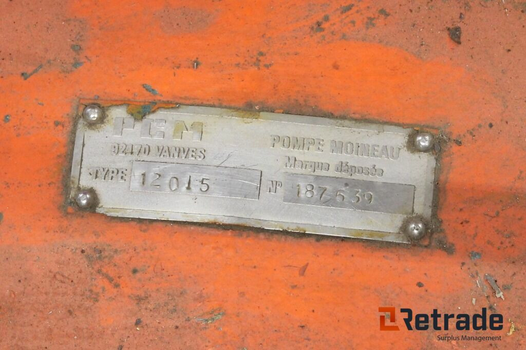 Maquinaria industrial PCM og Allweiler progressive cavity pumps: foto 6