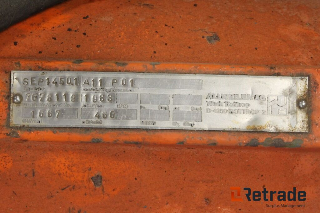 Maquinaria industrial PCM og Allweiler progressive cavity pumps: foto 10