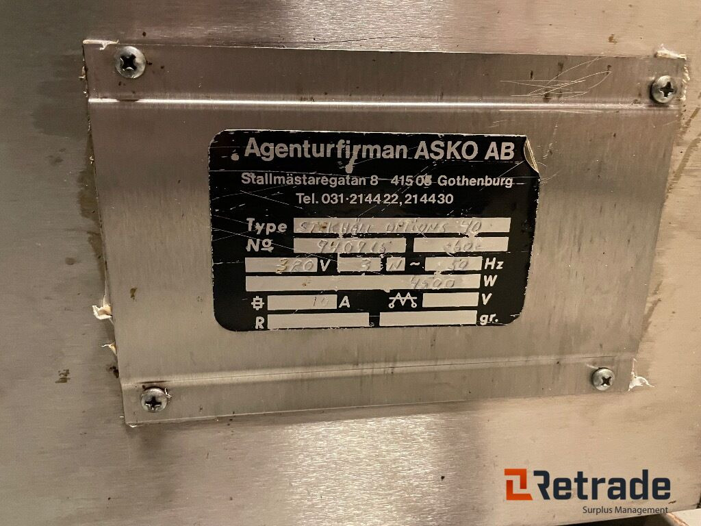 Restaurangmaskiner ASKO Stekbord / Grillhäll - Maquinaria de alimentación: foto 4 Restaurangmaskiner ASKO Stekbord / Grillhäll - Maquinaria de alimentación: foto 4