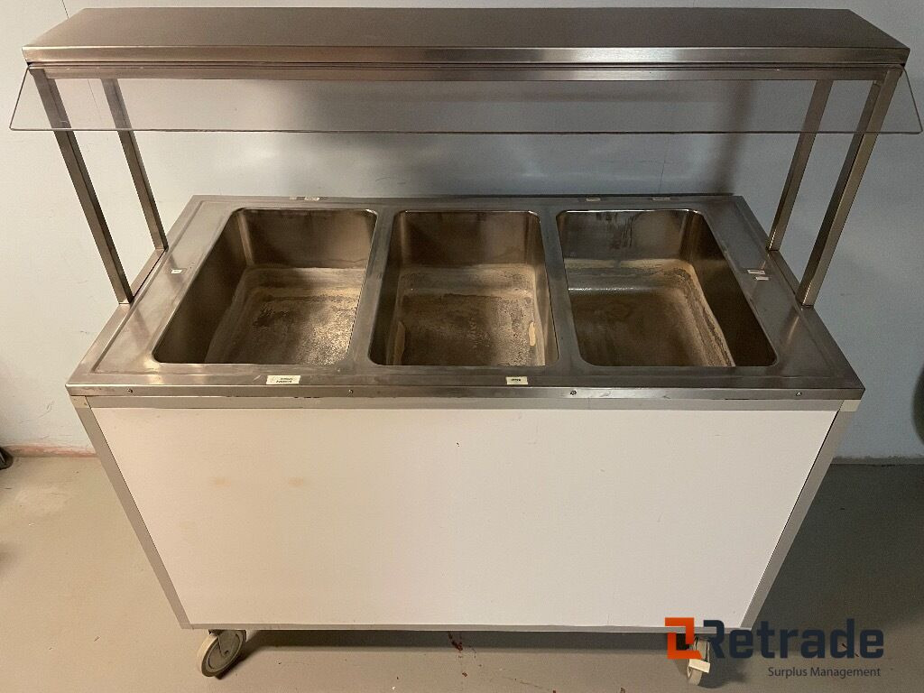 Restaurangutrustning Serveringsvagn med vattenbad - Maquinaria de alimentación: foto 2 Restaurangutrustning Serveringsvagn med vattenbad - Maquinaria de alimentación: foto 2