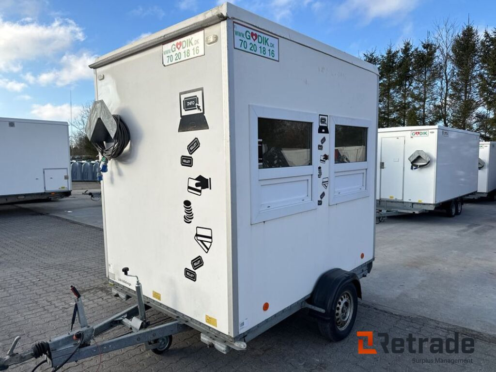 Scanvogn 600 billetvogn (A0023310) - Remolque venta ambulante: foto 1 Scanvogn 600 billetvogn (A0023310) - Remolque venta ambulante: foto 1