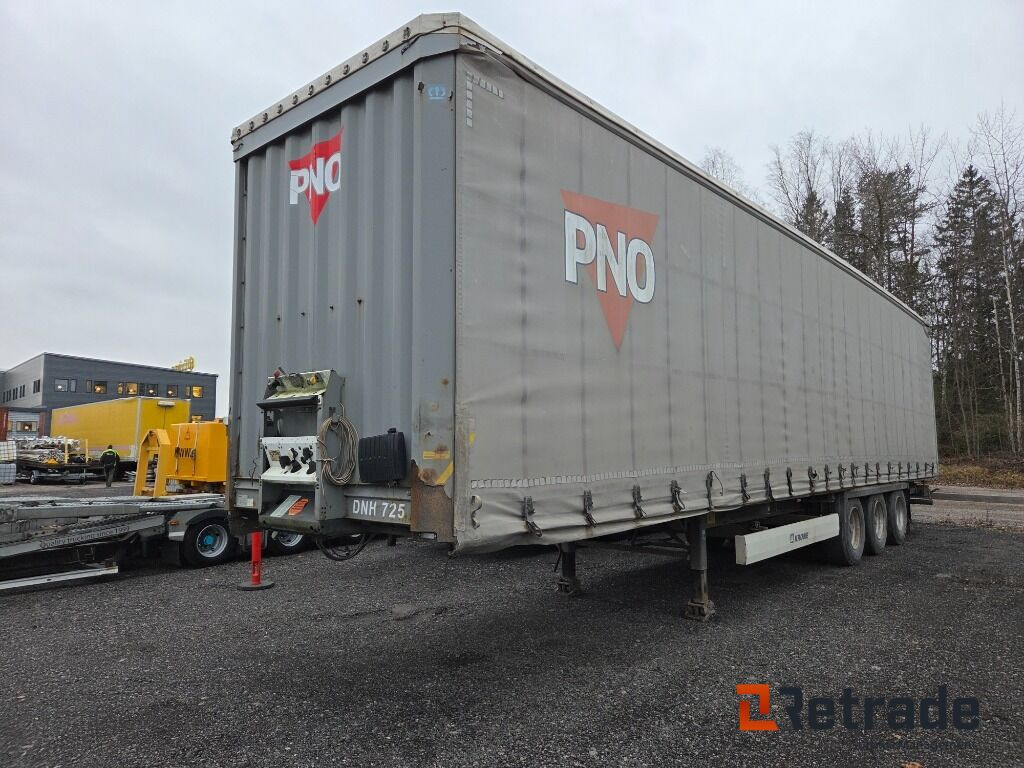 Trailer Krone SD Profi-liner Nybesiktigad - Semirremolque lona: foto 1 Trailer Krone SD Profi-liner Nybesiktigad - Semirremolque lona: foto 1