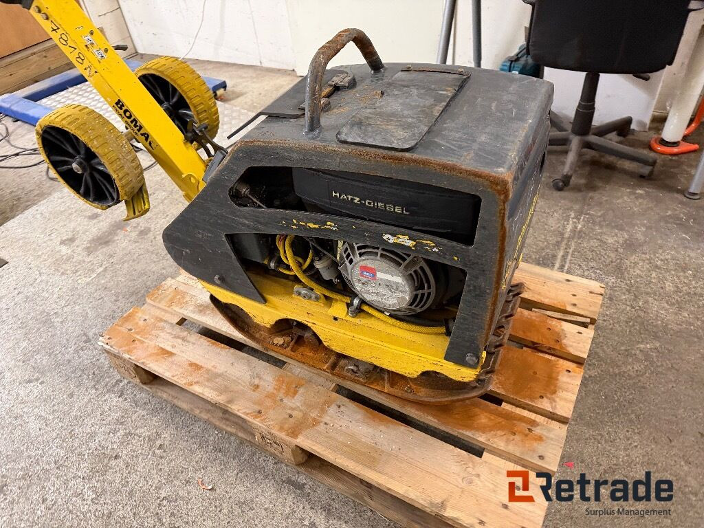 Vibroplatta Bomag - Equipo de construcción: foto 2 Vibroplatta Bomag - Equipo de construcción: foto 2