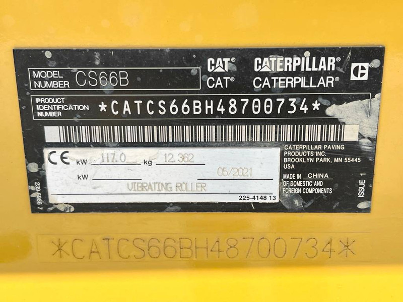 Rodillo Cat CS66B Excellent Condition / Low Hours / CE: foto 20