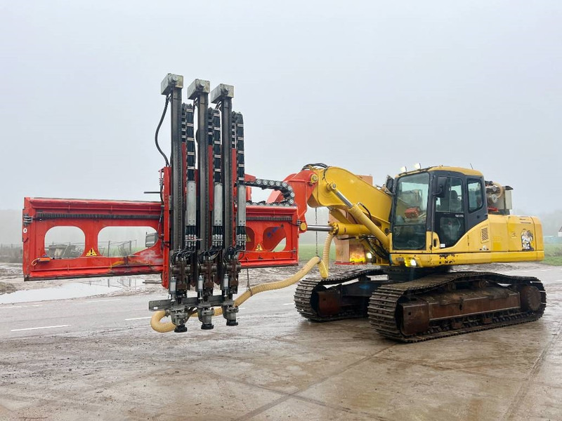 Komatsu PC290NLC-7K + Wimmer Jura Luna 3.100 Drill - Excavadora de cadenas: foto 2 Komatsu PC290NLC-7K + Wimmer Jura Luna 3.100 Drill - Excavadora de cadenas: foto 2