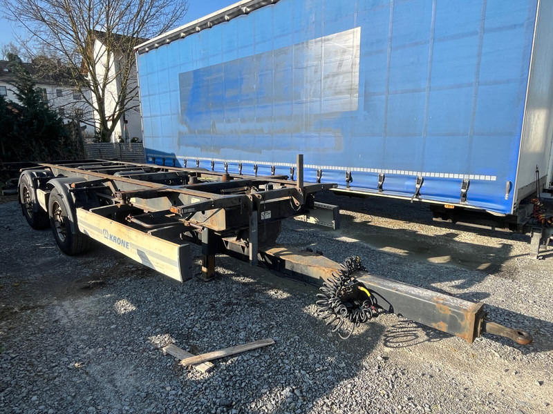 Krone Fahrgestell BDF ZZ 18XF0 DC07CLNF - Remolque chasis: foto 2 Krone Fahrgestell BDF ZZ 18XF0 DC07CLNF - Remolque chasis: foto 2