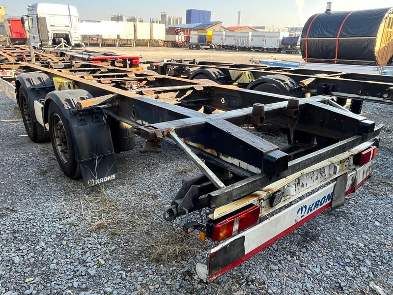 Krone Fahrgestell BDF ZZ 18XF0 DC07CLNF - Remolque chasis: foto 3 Krone Fahrgestell BDF ZZ 18XF0 DC07CLNF - Remolque chasis: foto 3