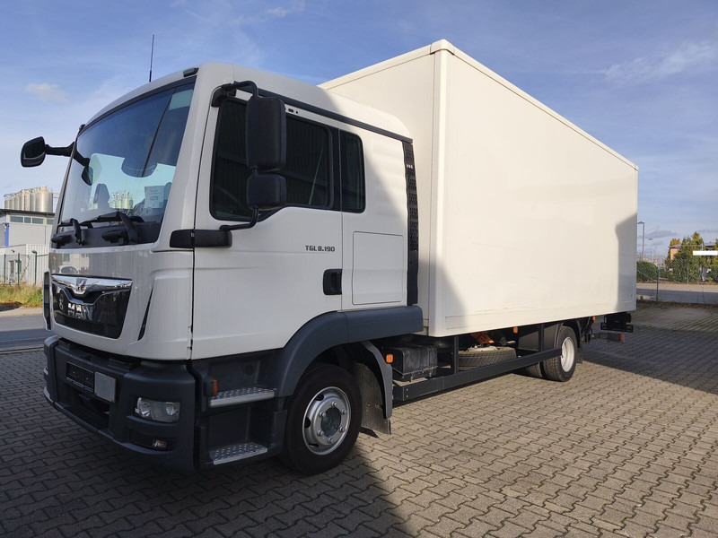 MAN TGL 8.190 Koffer gFH AHK LBW Euro 6 4x2 (11) TÜV NEU - Camión caja cerrada: foto 1 MAN TGL 8.190 Koffer gFH AHK LBW Euro 6 4x2 (11) TÜV NEU - Camión caja cerrada: foto 1