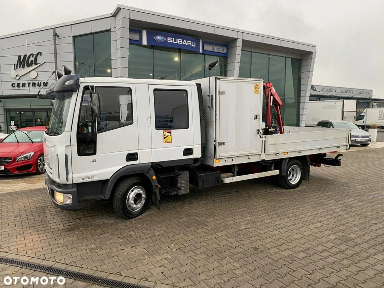 Iveco Eurocargo ML80E17 / HDS HMF / 1 Owner / Doka - Camión caja abierta, Camión grúa: foto 3 Iveco Eurocargo ML80E17 / HDS HMF / 1 Owner / Doka - Camión caja abierta, Camión grúa: foto 3