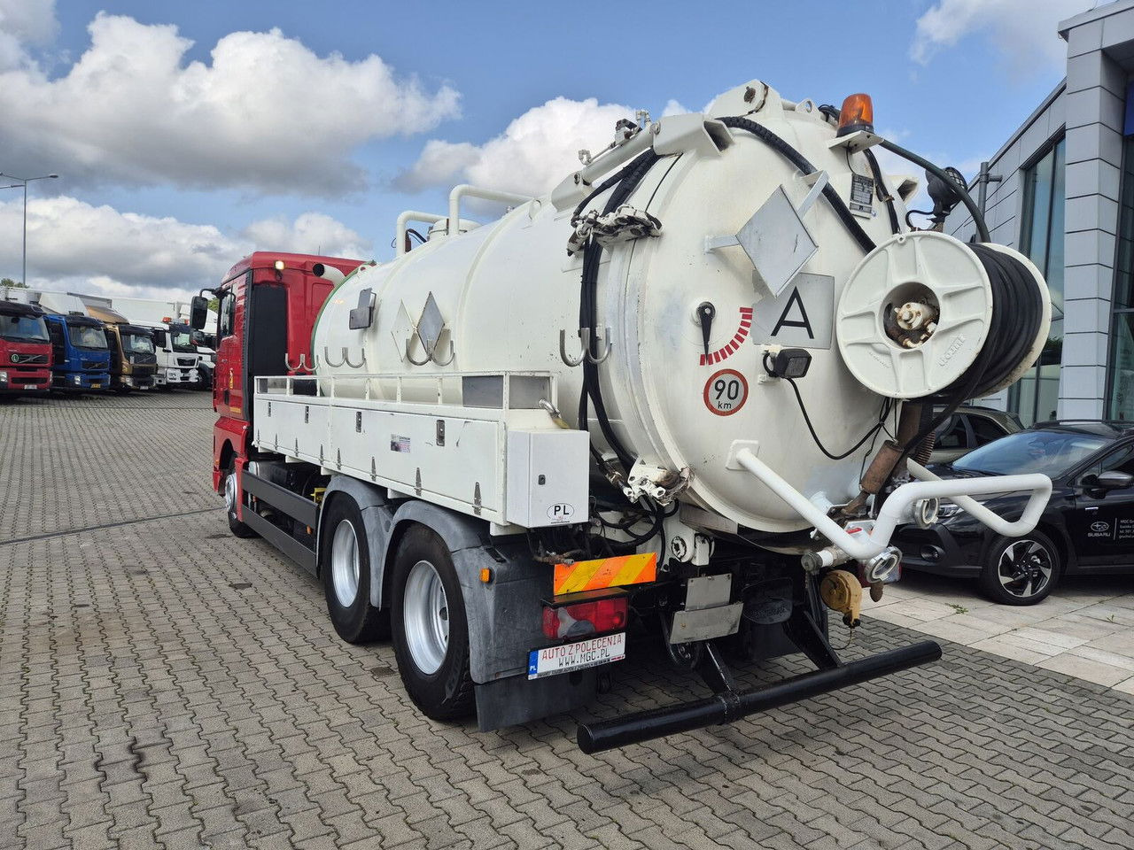Leasing de MAN TGA 26.400 ADR / Jurop / 6X4 / 12m3+1m3 / 1 Owner  MAN TGA 26.400 ADR / Jurop / 6X4 / 12m3+1m3 / 1 Owner: foto 9